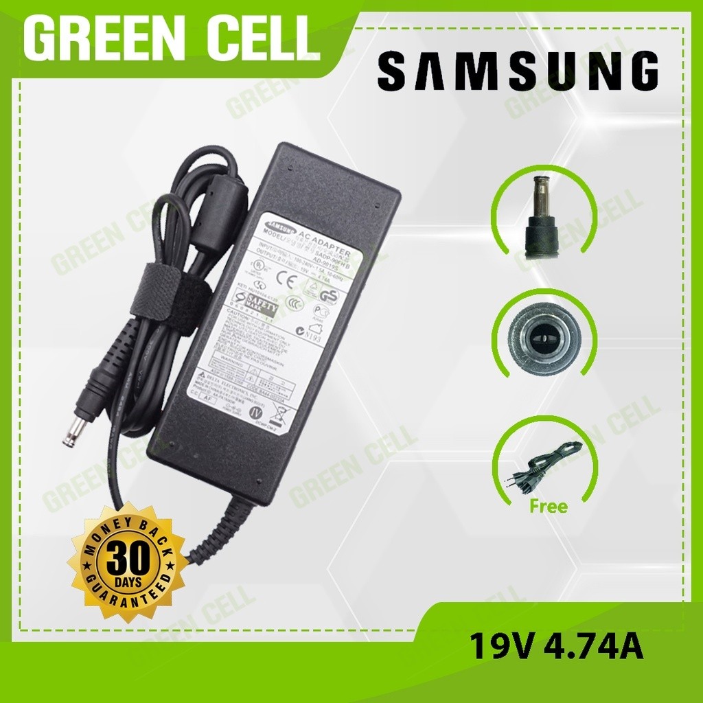 Samsung 19V 4.74A Laptop Charger for R505 R510 R519 R520 R522 R530 R580 ...