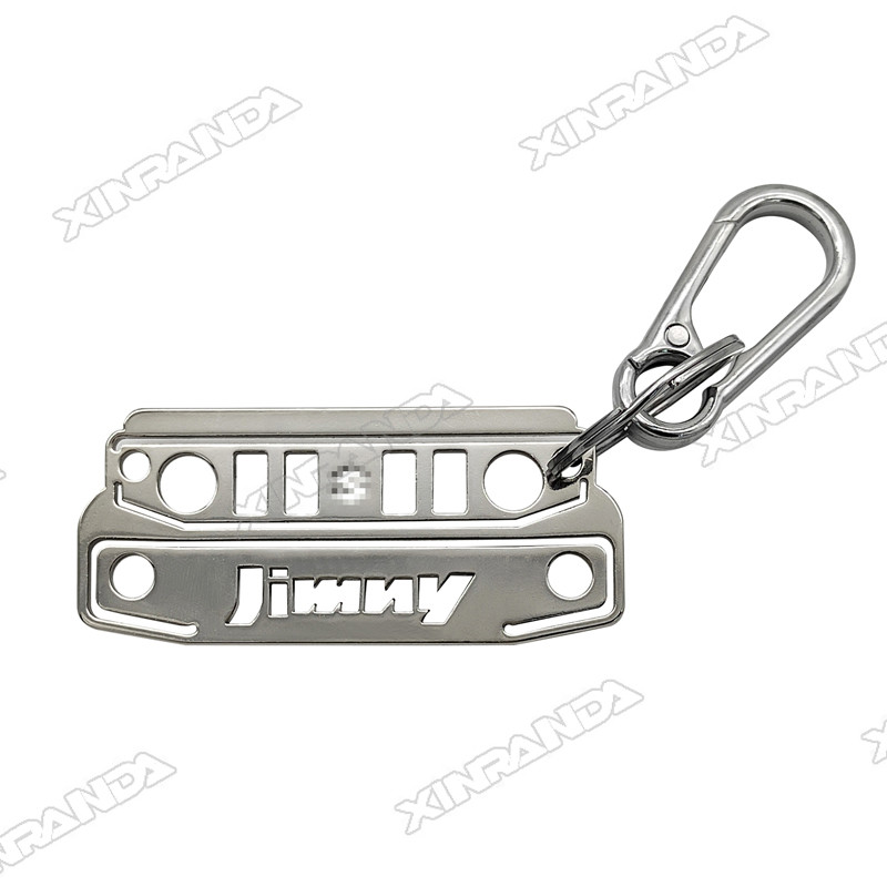 Car Key Chain Ring Stainless Steel Keychain Ring Keyring For Suzuki ...