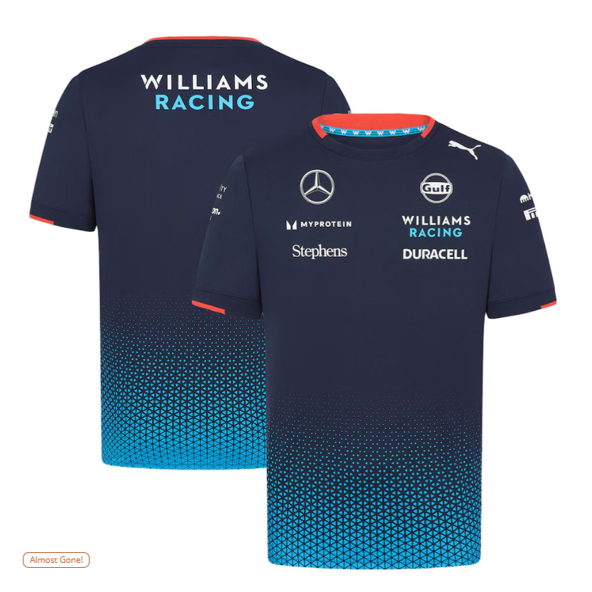 2024 New F1 Racing Jersey + Williams Racing F1 Team T-shirt + Men&Women ...