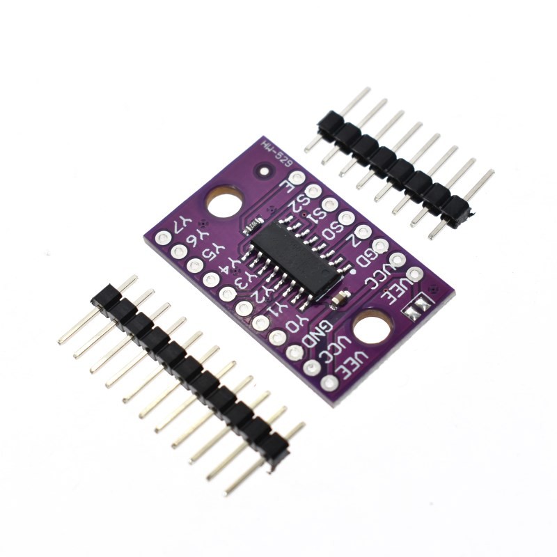 1/5pcs 74HC4051 CD4051 single 8-channel digitally controlled electronic ...