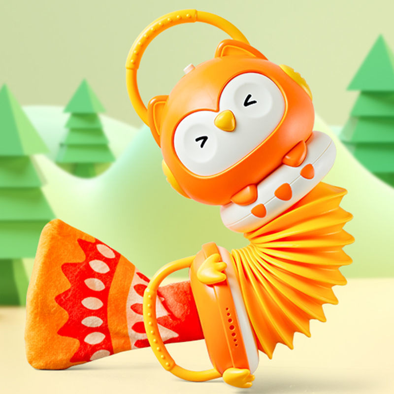 Owl Accordion Toy Baby Music Young Children Educational Baby Early