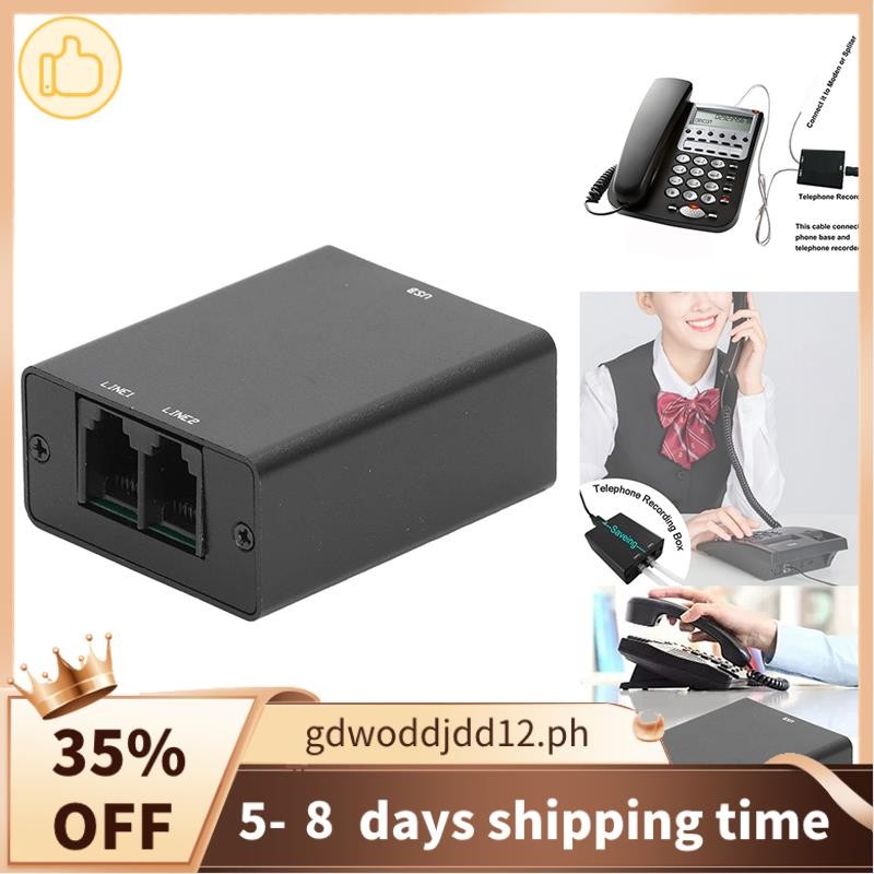 Mini Analog Telephone Voice Recorder, Landline Recorder with 32GB SD ...