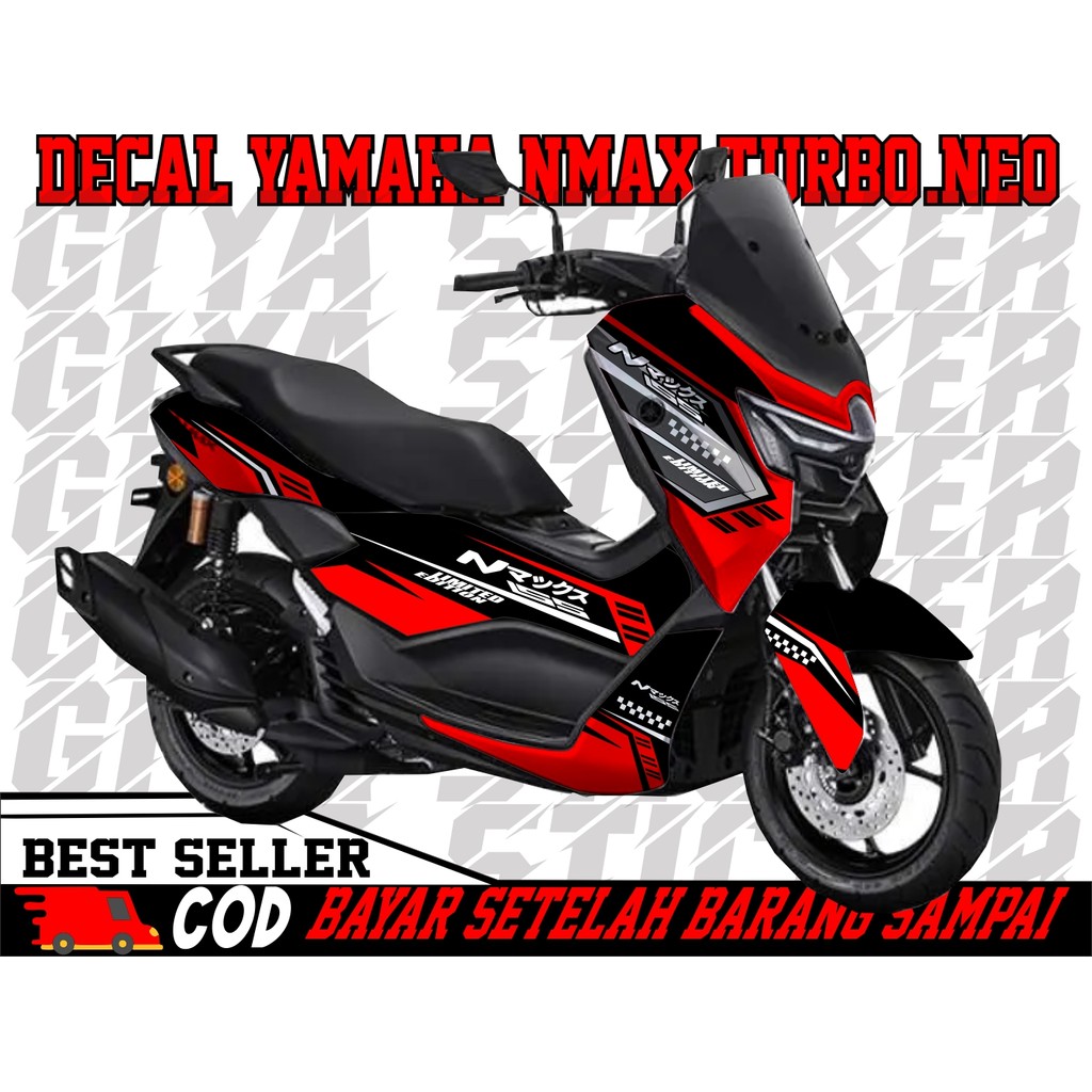 Yamaha Nmax Turbo / Neo Nmax 155 Full Body Decal Sticker Japan Max ...
