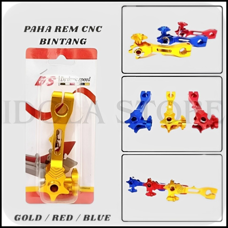 Thigh Brake Full Cnc Universal Star Model Beat Vario Mio Xeon Nuvo Etc