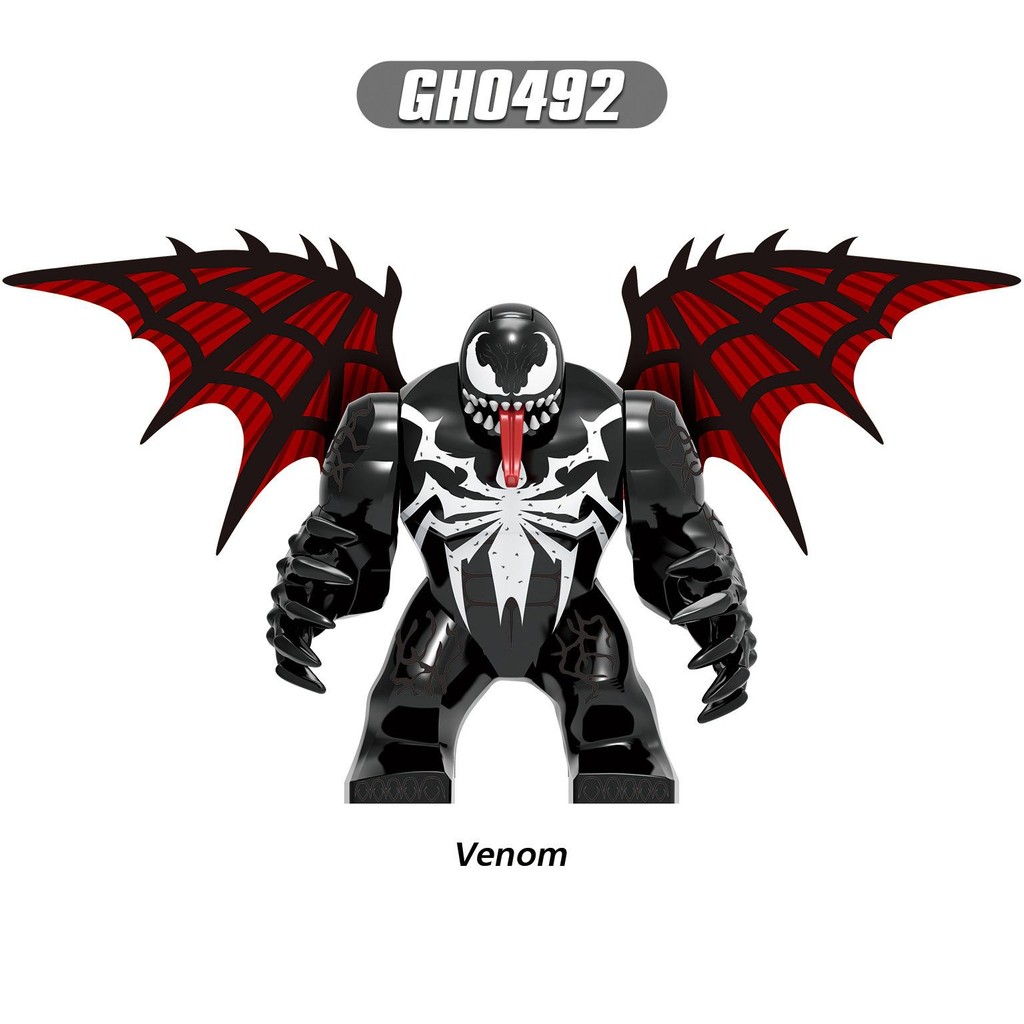 Venom Series Figures Building Block Toys Venompool AntiVenom Carnage ...