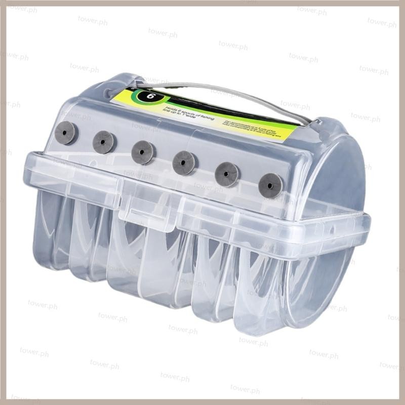 TO Fishing Tackle Box Fishing Line Organizers Fishing Line Storage Case ...