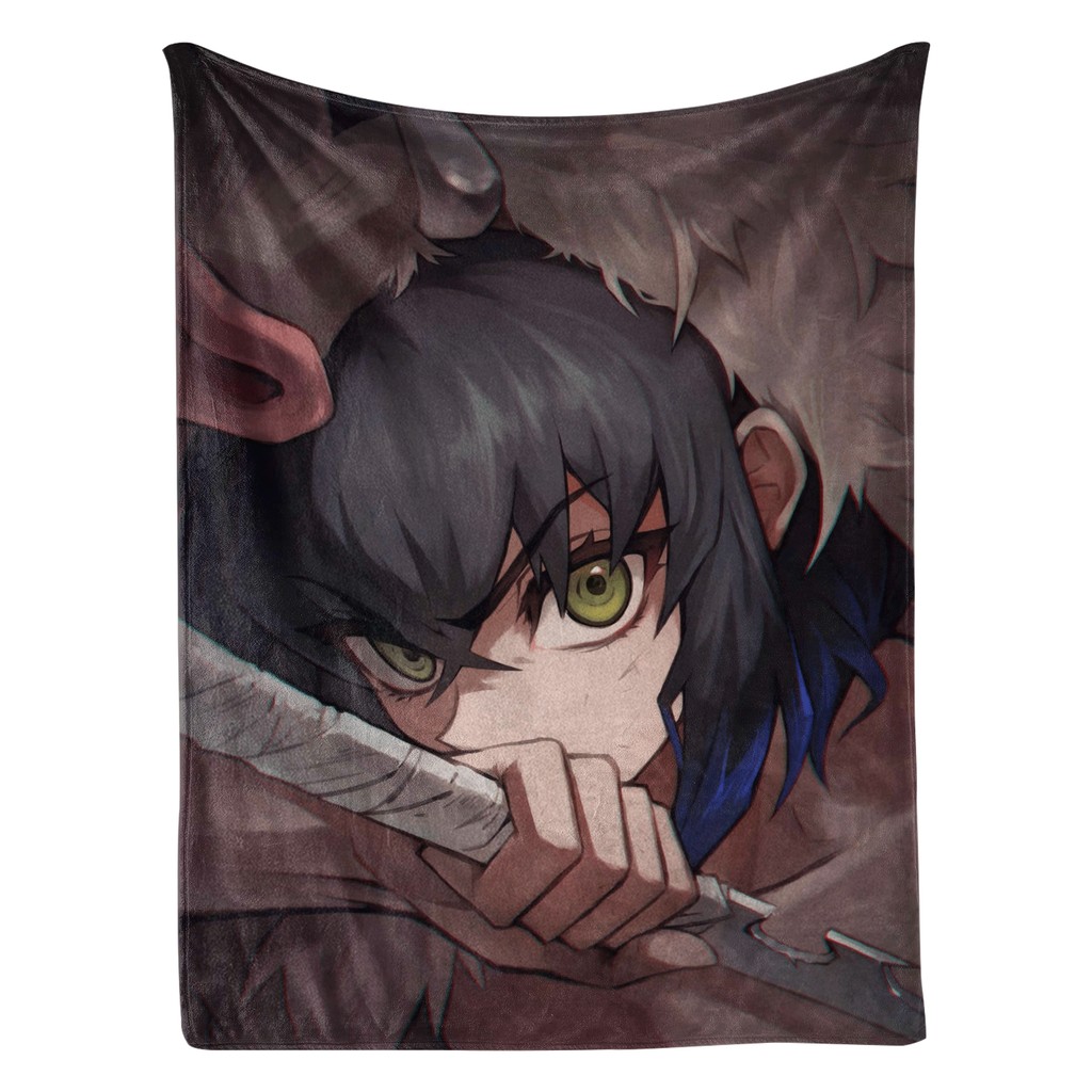 Demon Slayer Inosuke Hashibira Anime Plush Sofa Bed, Cartoon Picnic ...