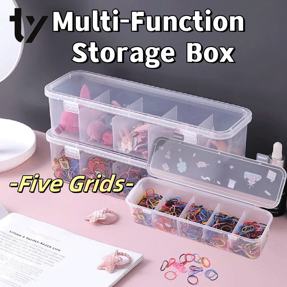 Multifunction Storage Box Organizer Hair Accessory Data Cable Storage ...