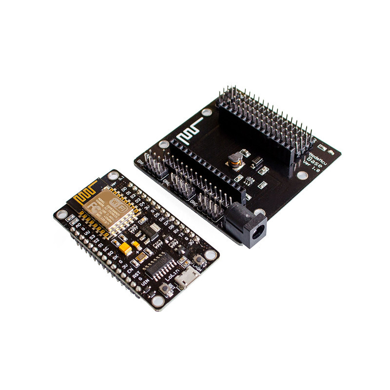 Nodemcu Base Plate+NodeMcu V3 Lua WIFI Development Board ESP8266 Serial ...