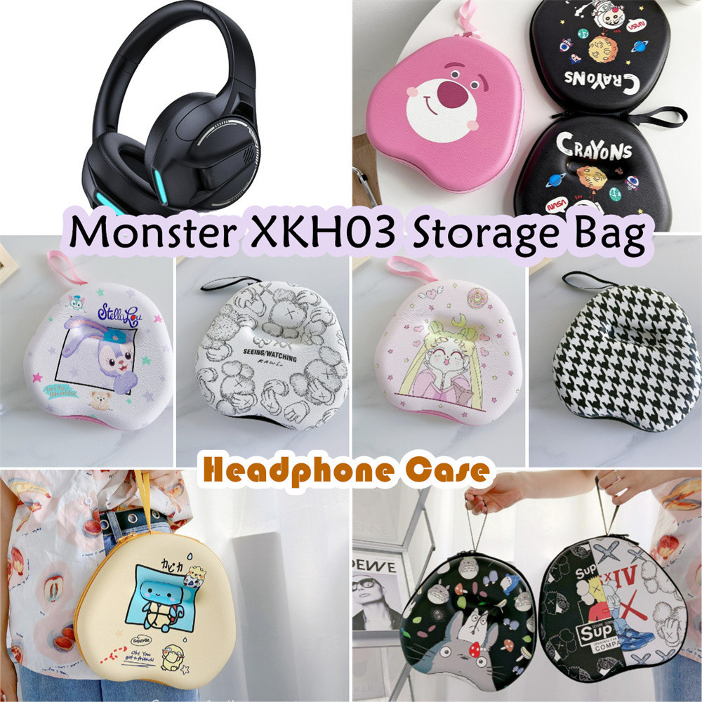 【Discount】For Monster XKH03 Headphone Case Creative Cartoon Earpads ...