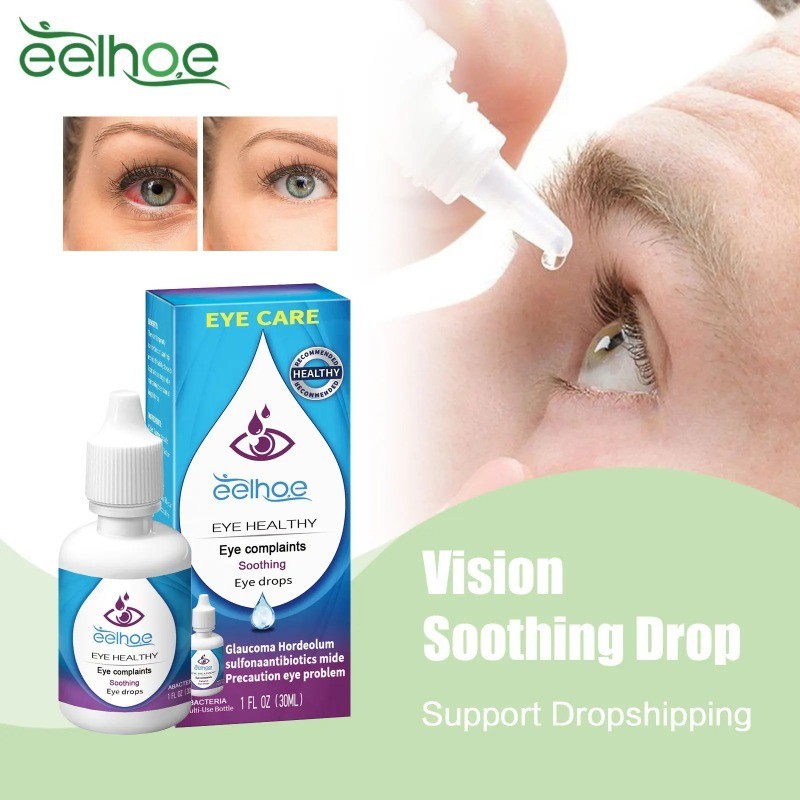 EELHOE Eye Drop Eyesight Restore Relieve Eyeball Discomfort Anti ...