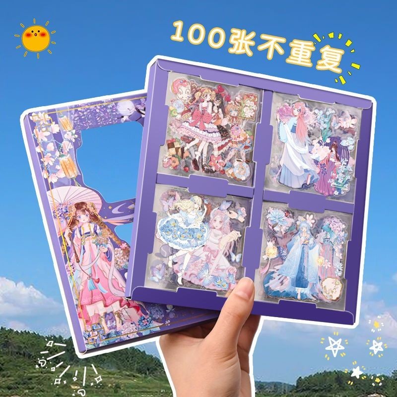 BM stickersy manual material sticker antique display 100 PCs high value ...