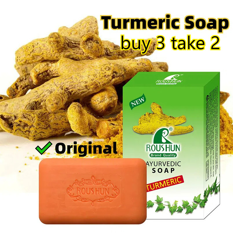 Soap Turmeric Original Legit and Authentic New Packaging Upgraded