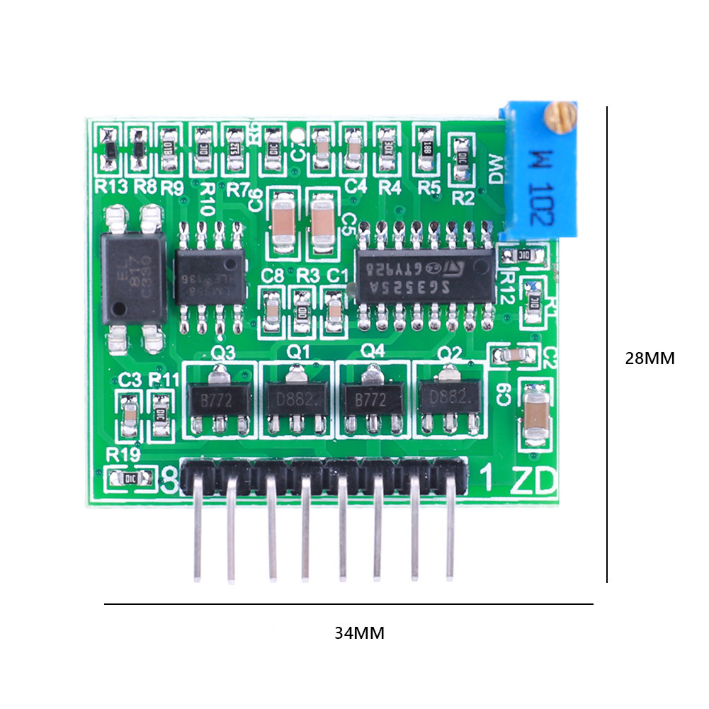 13-40KHz Inverter Driver Board SG3525 LM358 High Current High Frequency Adjustable DC 12-24V Driving 5000W