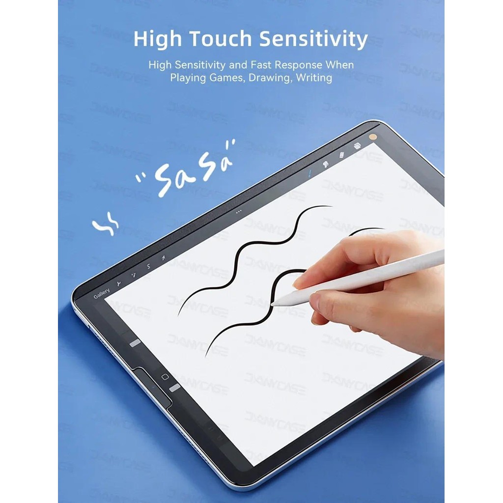 For 2024 iPad Air 11 M2 Pro 11 M4 Paper Feel Film for iPad