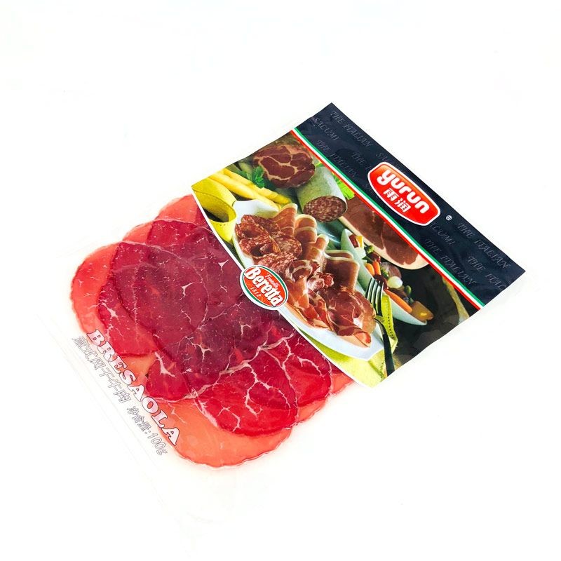 Italian Dried Beef Salami Sliced Salami Salami Salami Bresaola Raw Eat