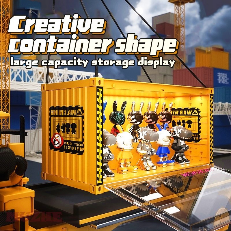 Magnetic Container Design With Light Acrylic Display Case Popmart ...