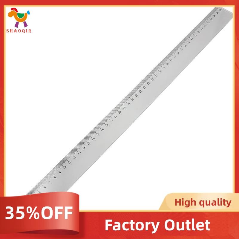 Hot Sale 50cm Clear Plastic Measuring Long Straight Centimeter Ruler ...
