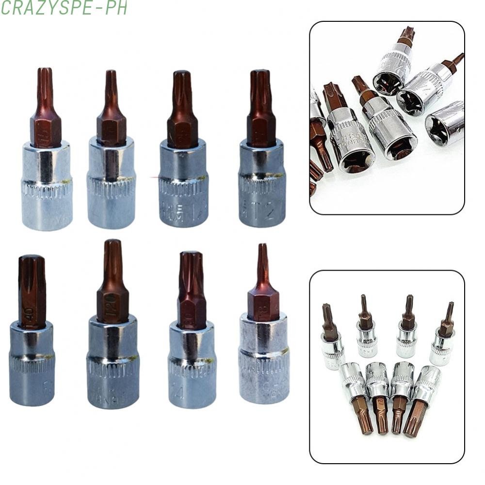 Industrial Strength Hex Torx Screwdriver Bit Set for Heavy Duty Work