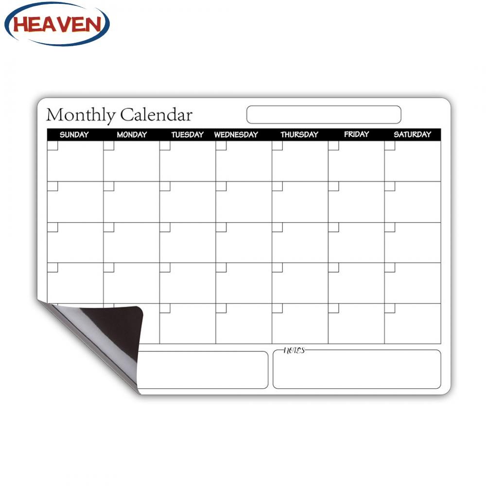 Whiteboard Dry Eras Easy Cleaned Message Board PET Rewritable