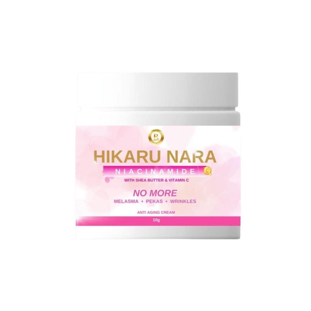 Hikaru Nara Niacinamide Cream with Shea Butter Vitamin C Anti Freckle