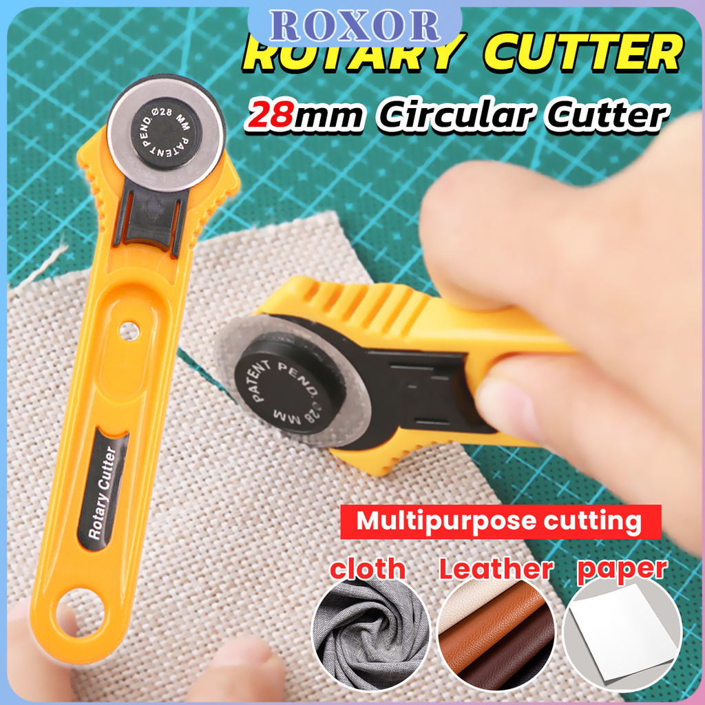 RO 28mm Circular Cutter Fabric Cutting Knife Cloth Leather Paper ...