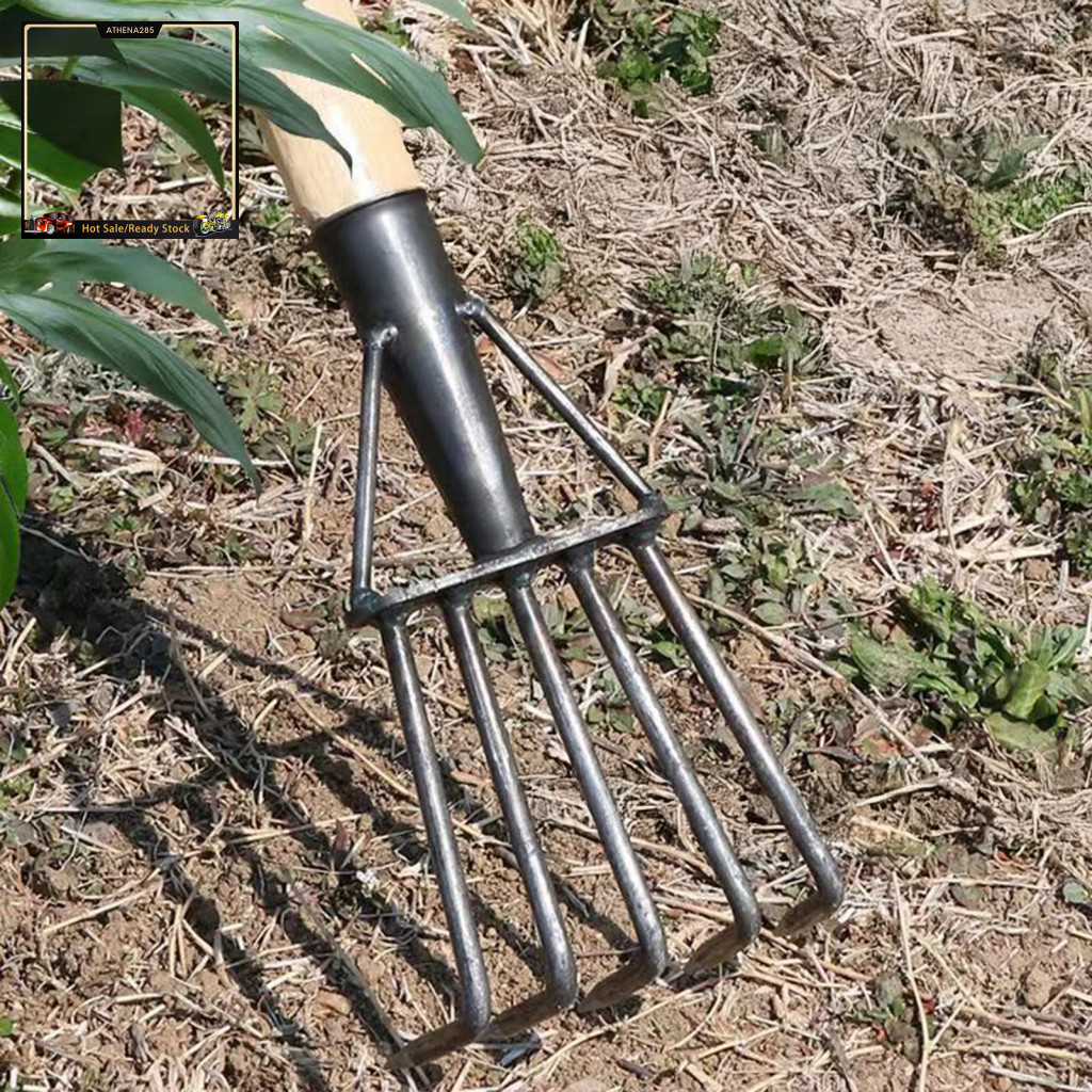 Versatile Weeding Rake Steel Garden Weeding Rake Detachable Steel ...