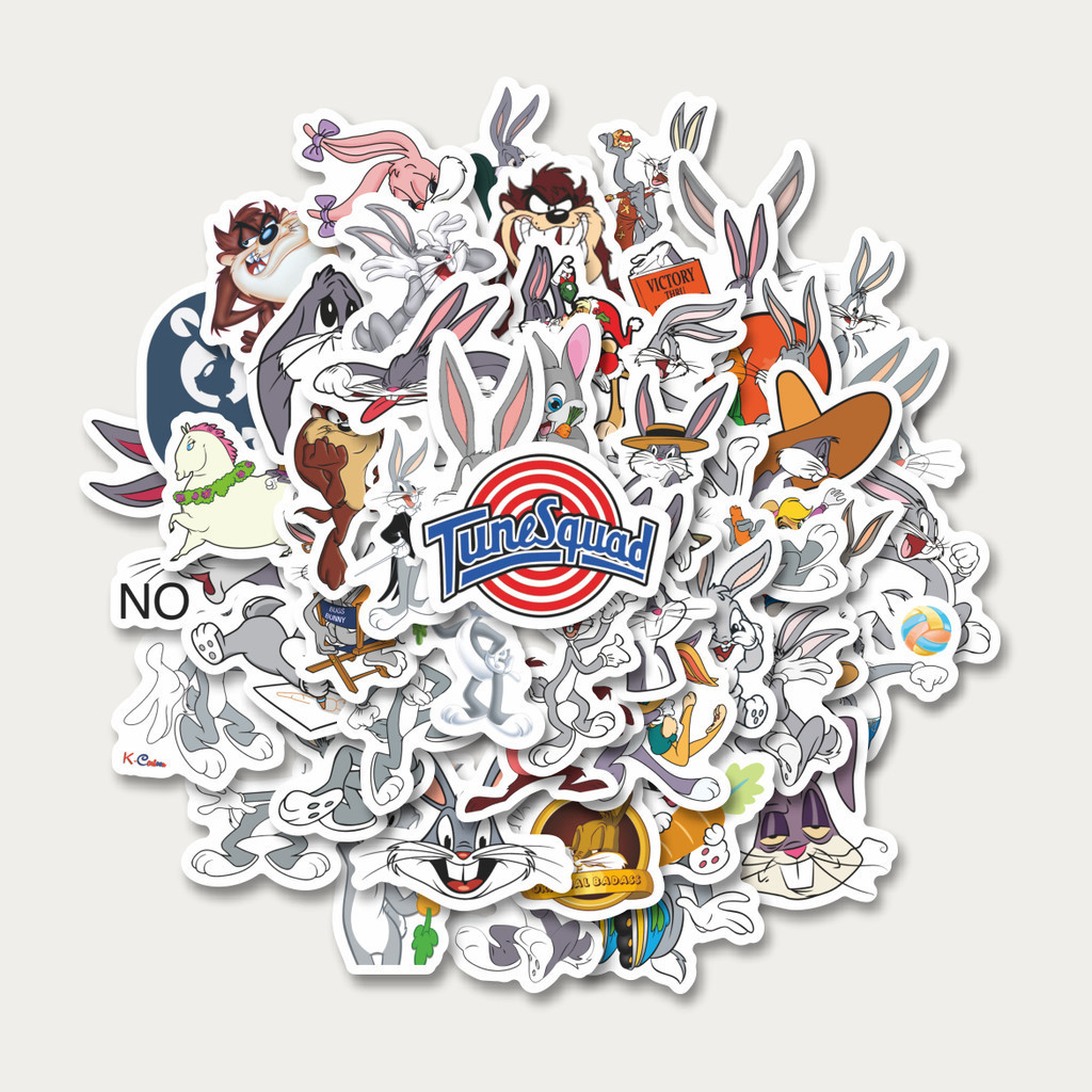 Bugs Bunny Cartoon Sticker Pack | TUMBLR Sticker | HELMET SUITcase ...