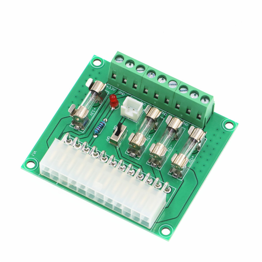 Desktop ATX Power Adapter Board Computer ATX Power Take-Out Board Power ...