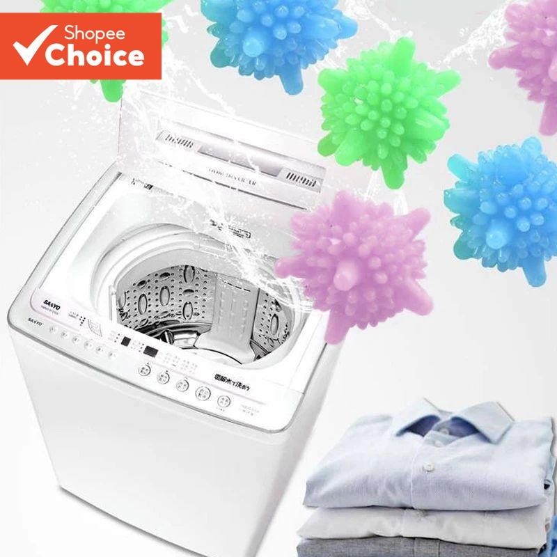 10pcs Laundry Balls Stain Removal Cle aning Magi c Stain Removal Solid ...
