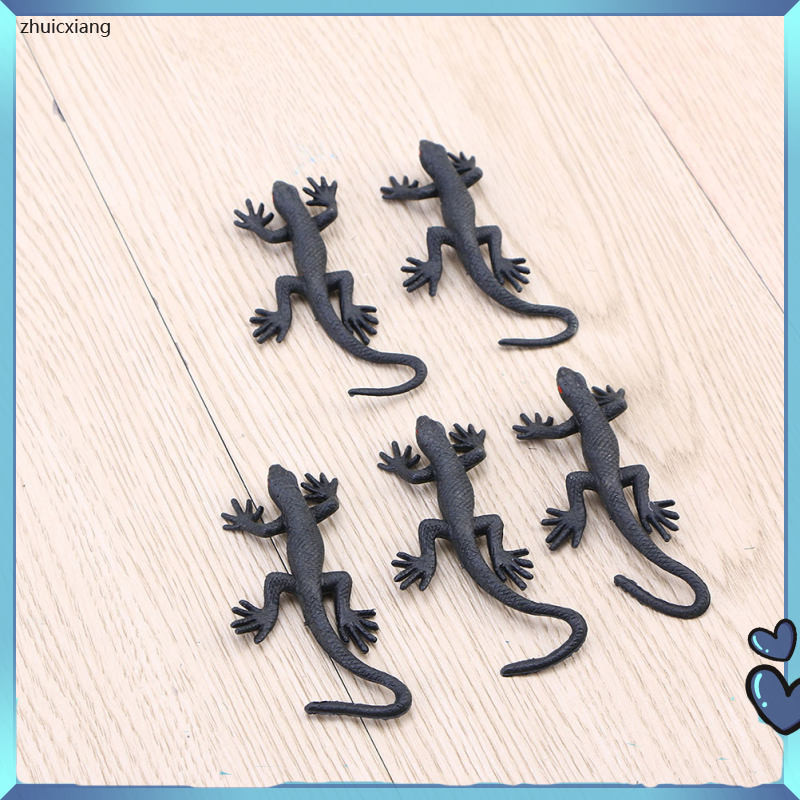 10 Pcs Fake Simulated Animal Toys Tiny Lizard Halloween Party Plastic ...