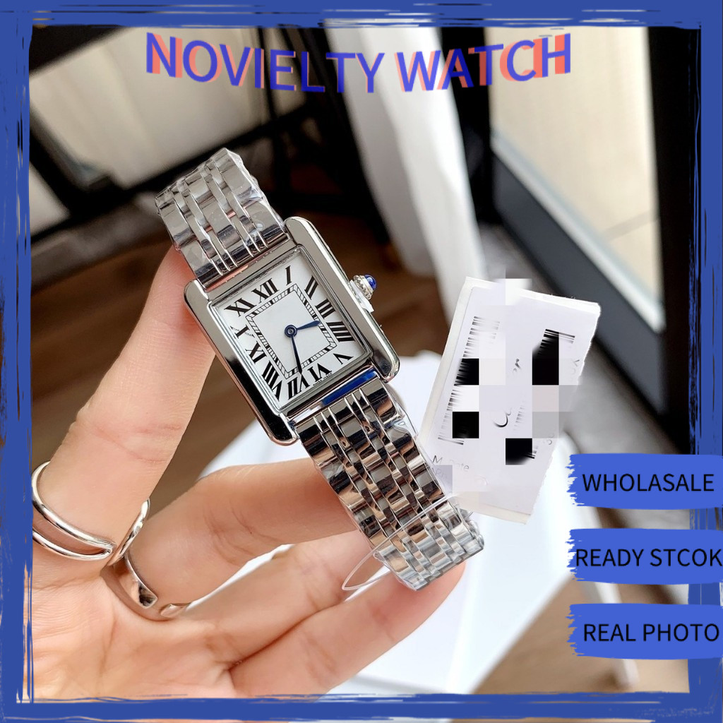 Ct Tank Ladies Quartz Watch 27mm | Shopee Philippines