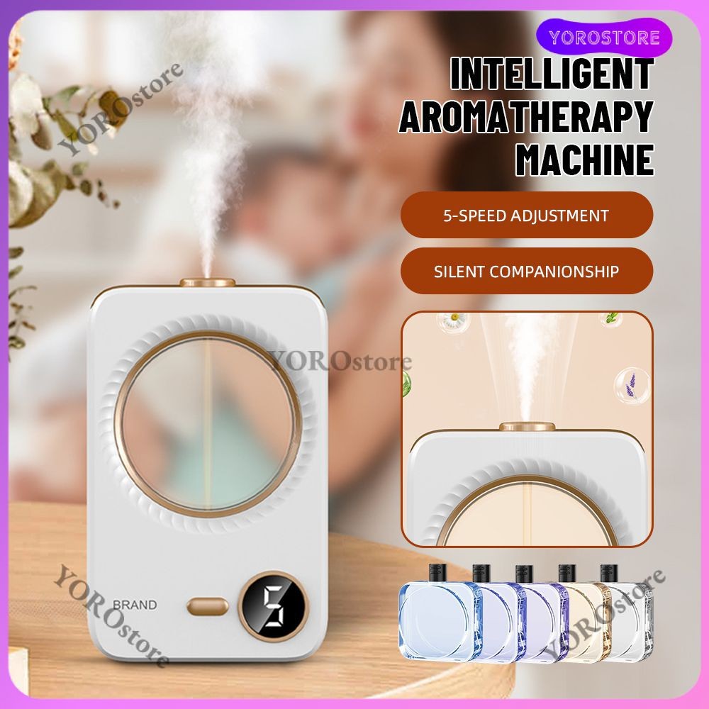 Digital Display Humidifier With Essential Oil Automatic Aroma Diffuser ...