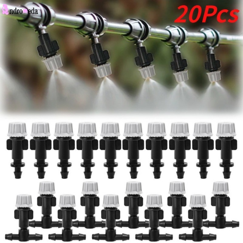 5 20pcs Agricultural Garden Misting Sprinkler Heads Nozzle Multifuntion 