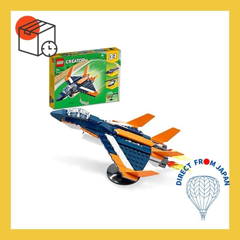 LEGO Creator Supersonic Jet 31126 Toy Block Gift Plane Plane Boys Girls ...