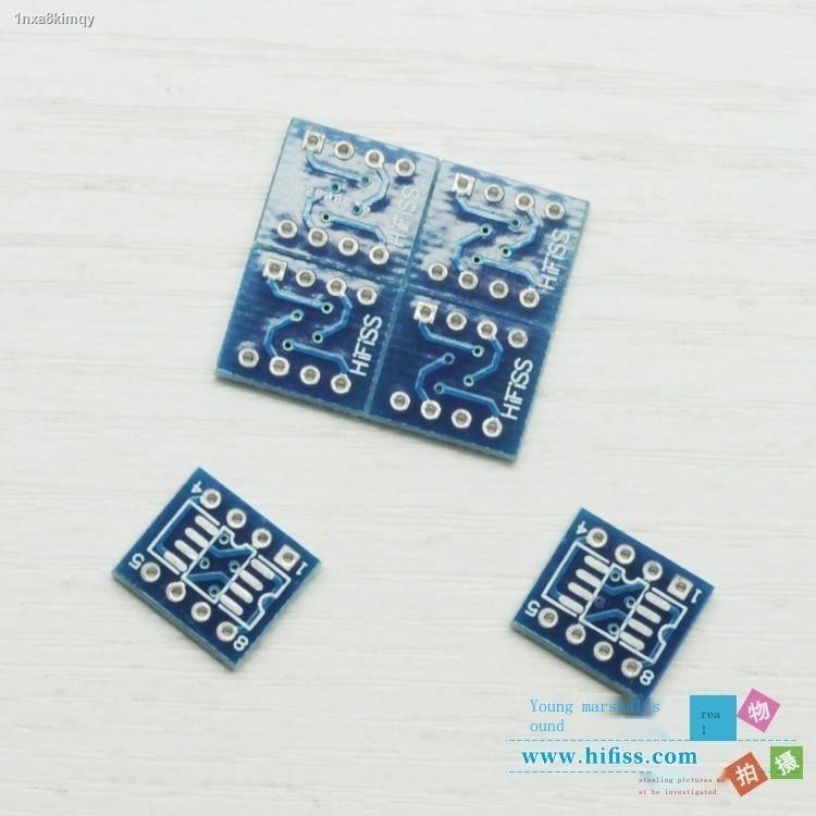 SMD single op amp to double op amp 8-pin SMD single to double op amp ...