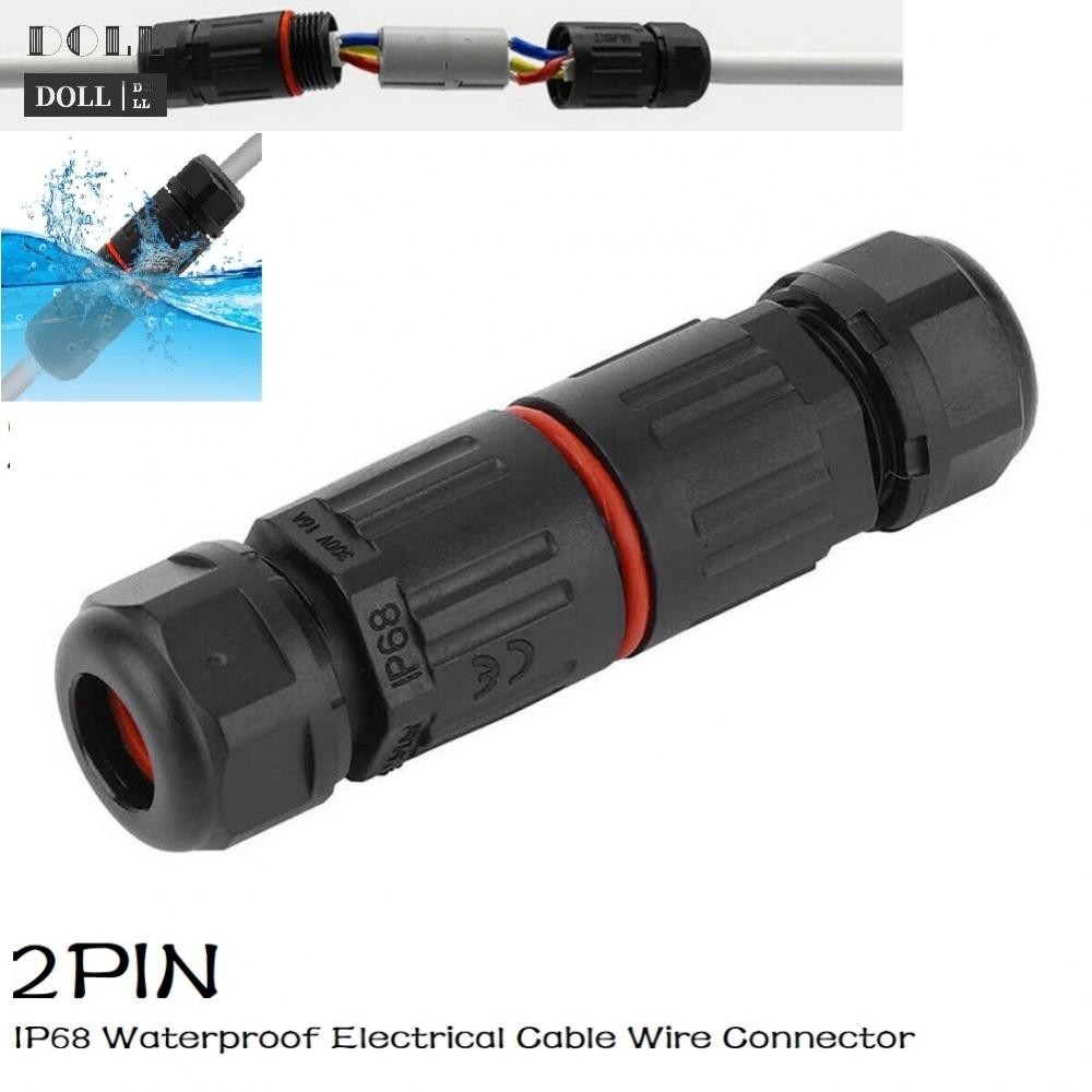 【shopee】Weatherproof 2Pin Cable Connector Junction Box Case with IP68 ...