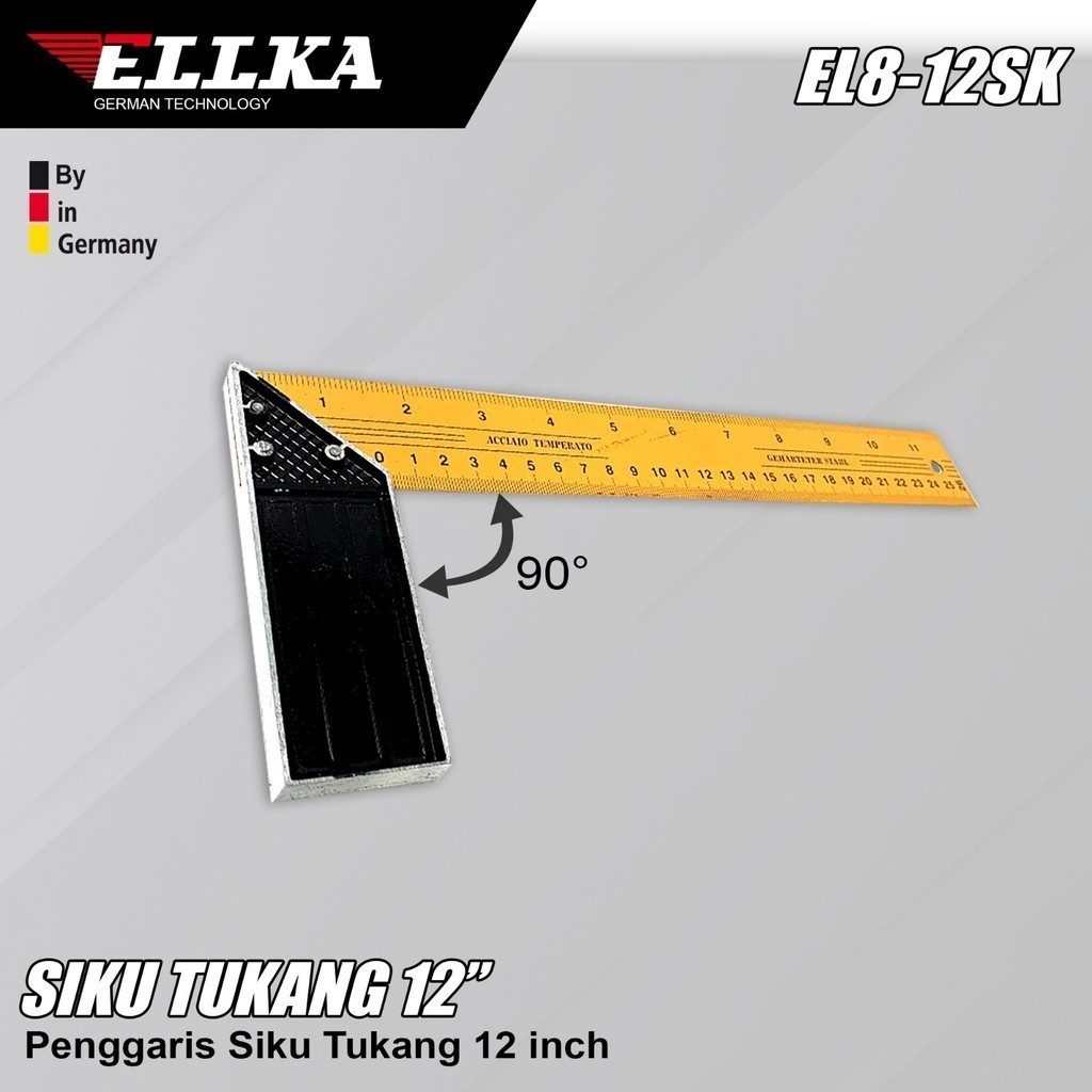 SIKU Craftsman's Elbow Angled Ruler / Craftsman's Elbow 12 inch (30cm ...