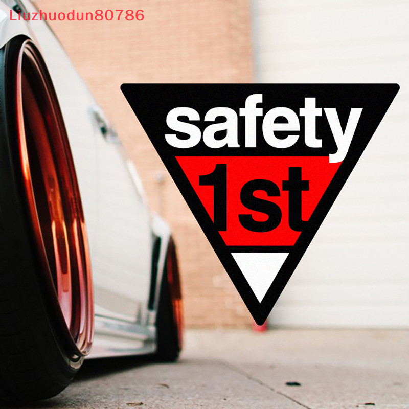 Liuzhuodun80786 SAFETY 1ST Motorcycle Warning Sign Stickers For Body ...