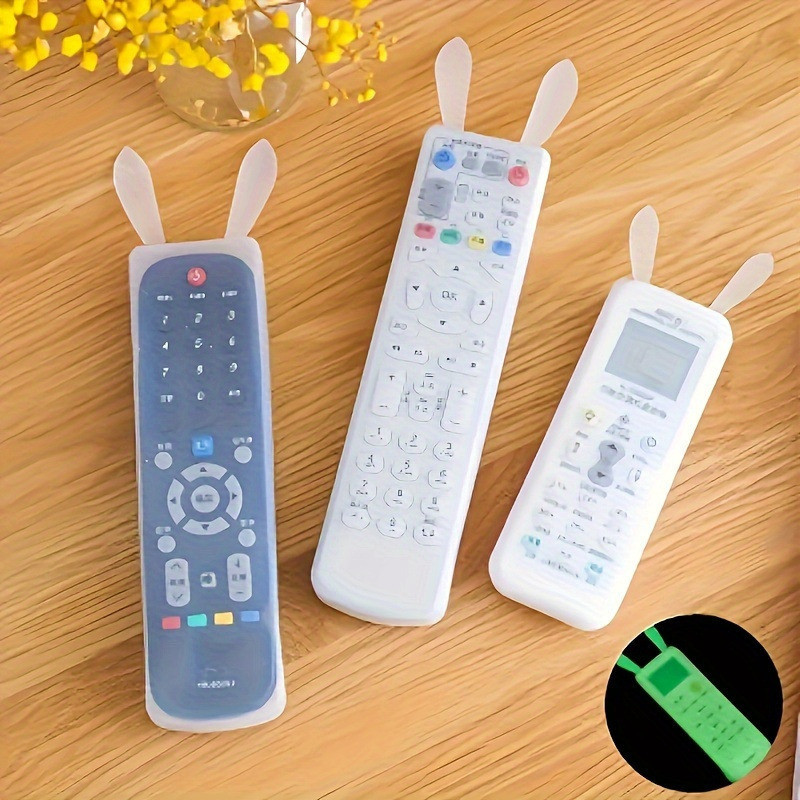 1Pc Glow in the Dark Silicone Remote Sleeve - Dustproof and Protective ...