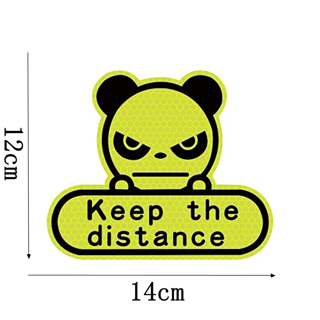 1Pcs Reflective Diamond Stickers Keep Distance Reflective Stickers Tape ...