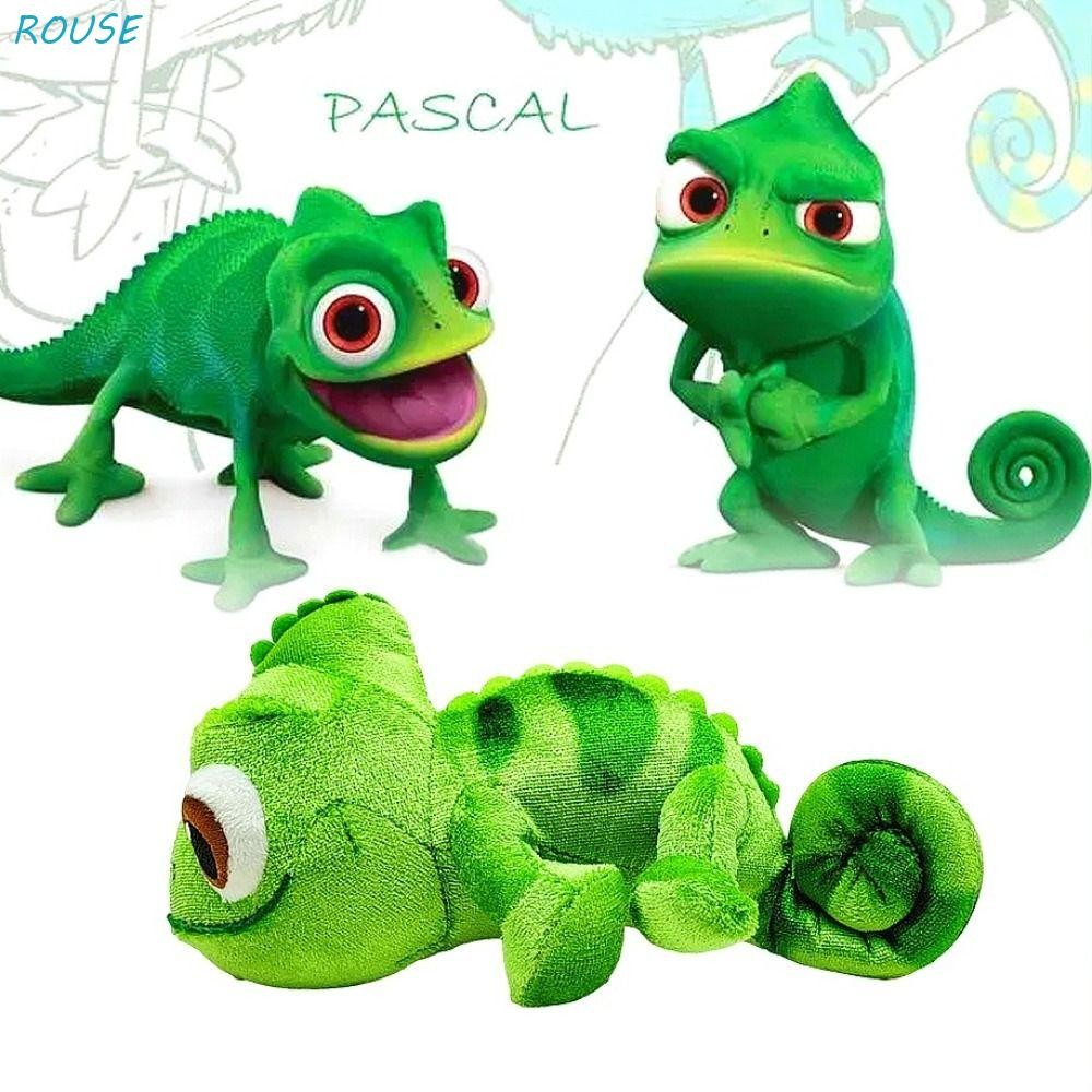 ROUSE Pascal Rapunzel Doll, Stuffed Animals Lying Shoulder Rapunzel ...