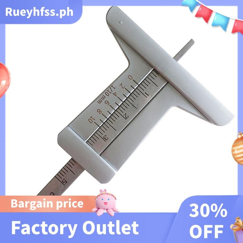 Excellent Car Tire Pattern Measuring Ruler Mini Stainless Steel ...
