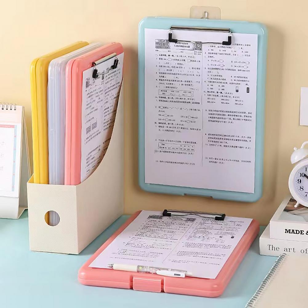 A4 Clipboard File Box Document Folder Writing Pad Test Paper Case ...