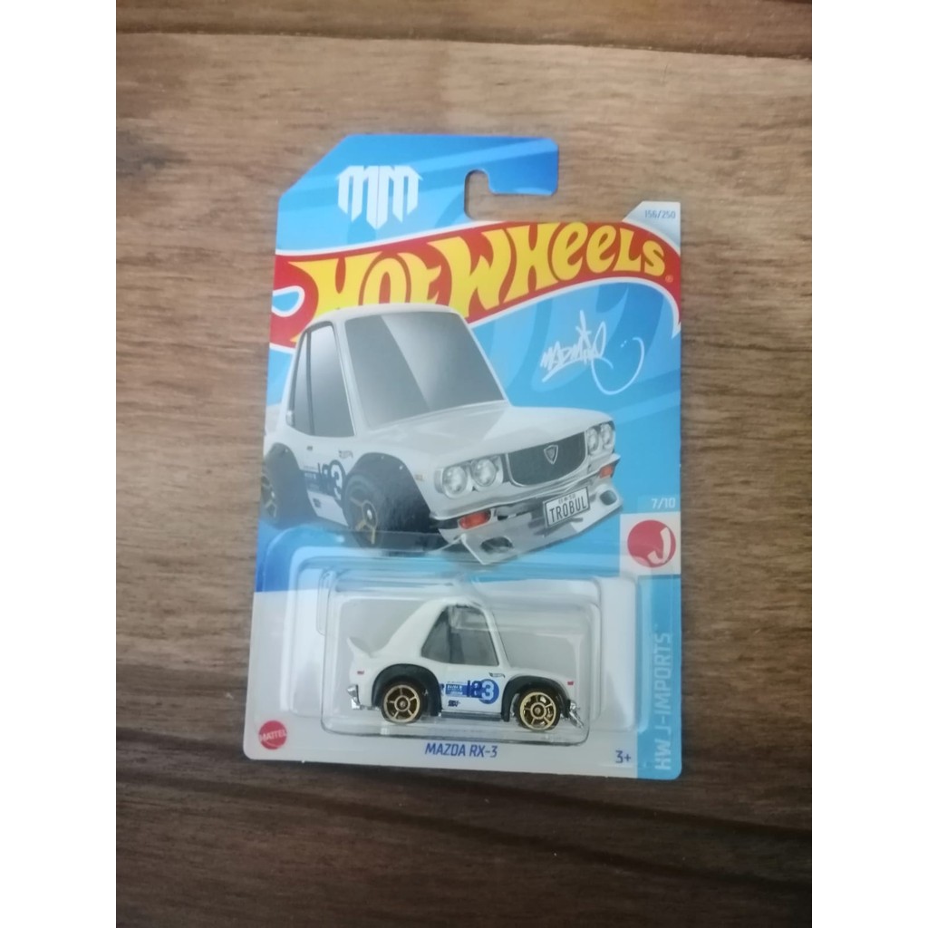 PUTIH Hot Wheels Mazda RX3 Tooned White Lot N 2024 Shopee Philippines