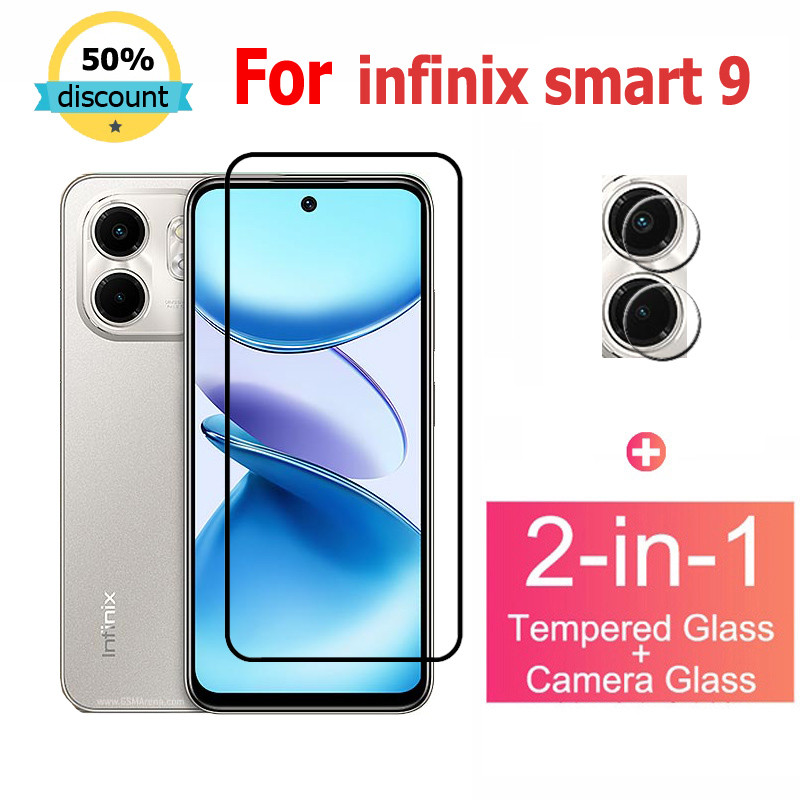 Infinix SMART Tempered Glass Screen Protector For infinix HOT 50