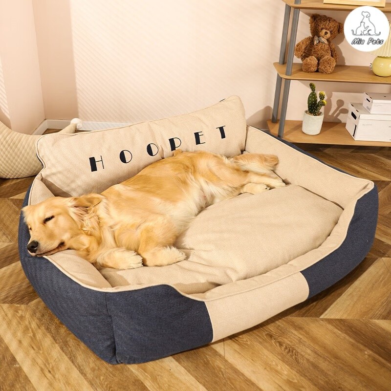 Removable and washable dog kennel large dog mat golden retriever corgi  sleeping mat medium-sized dog pet dog bed
