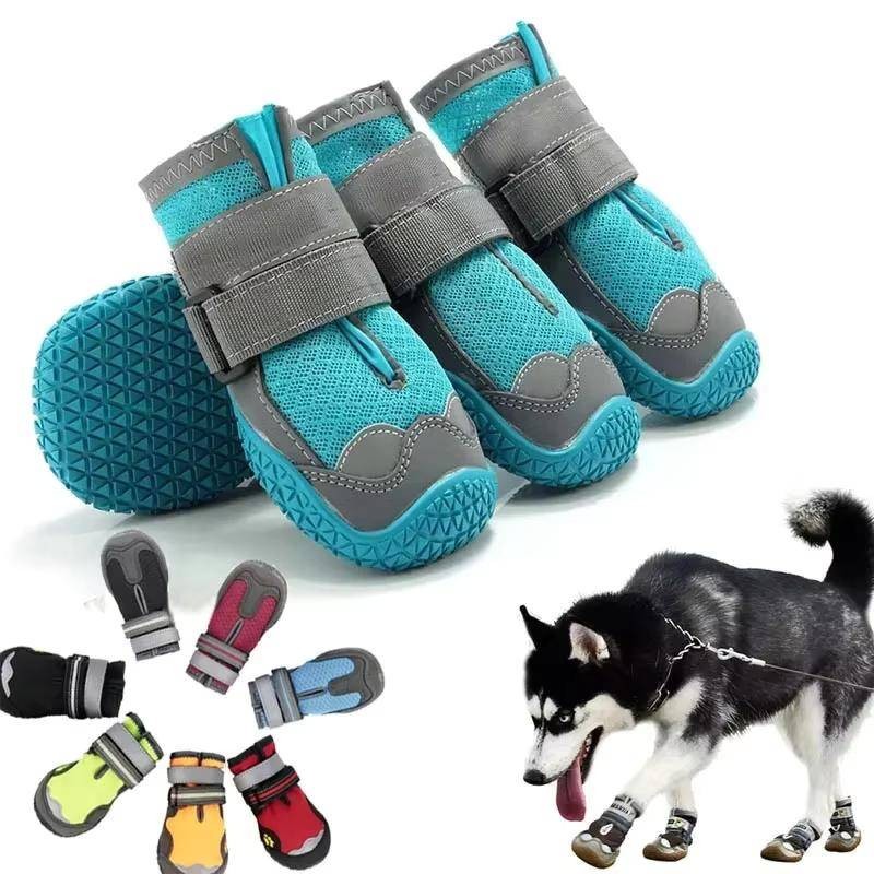 4Pcs/Set Dog Shoes,Dog,Pet,Dog Accessories,Pet Lovers Centre,Large  Dogs,Breathable,Professional,Outdoor