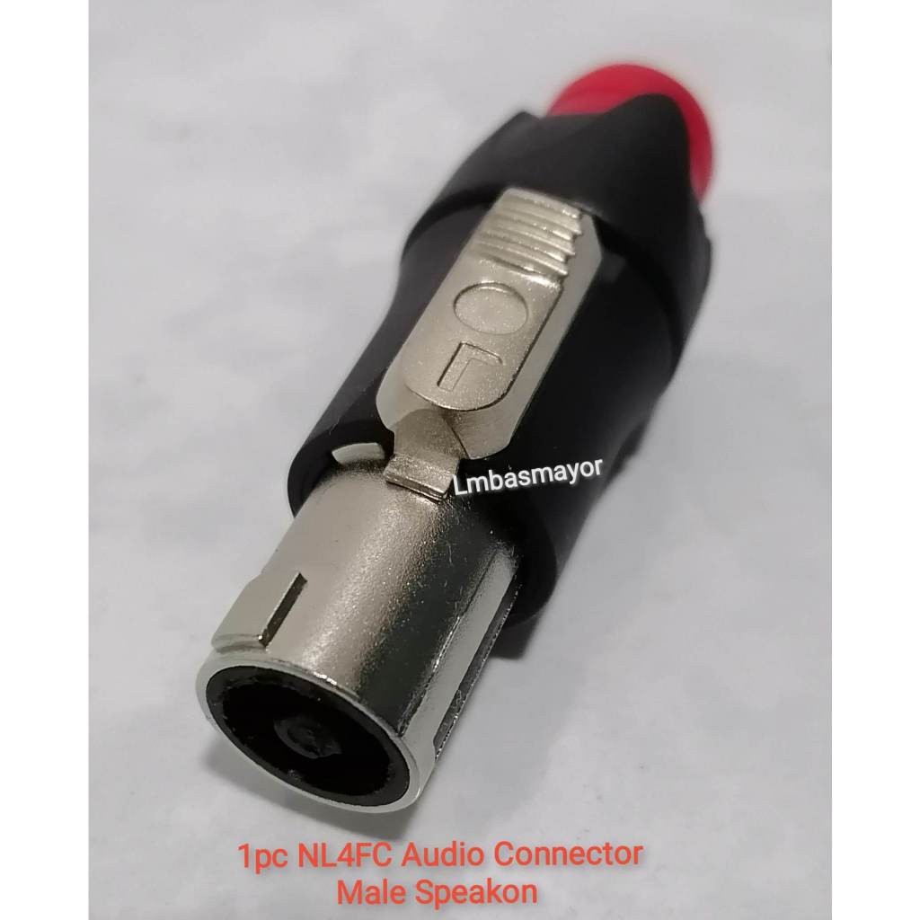 10 STKS Audio Kabel Connector, C-NL4FC Audio Speaker Connector Waterdichte 4-pins Speakon Plug Kabel Connector (Blauw