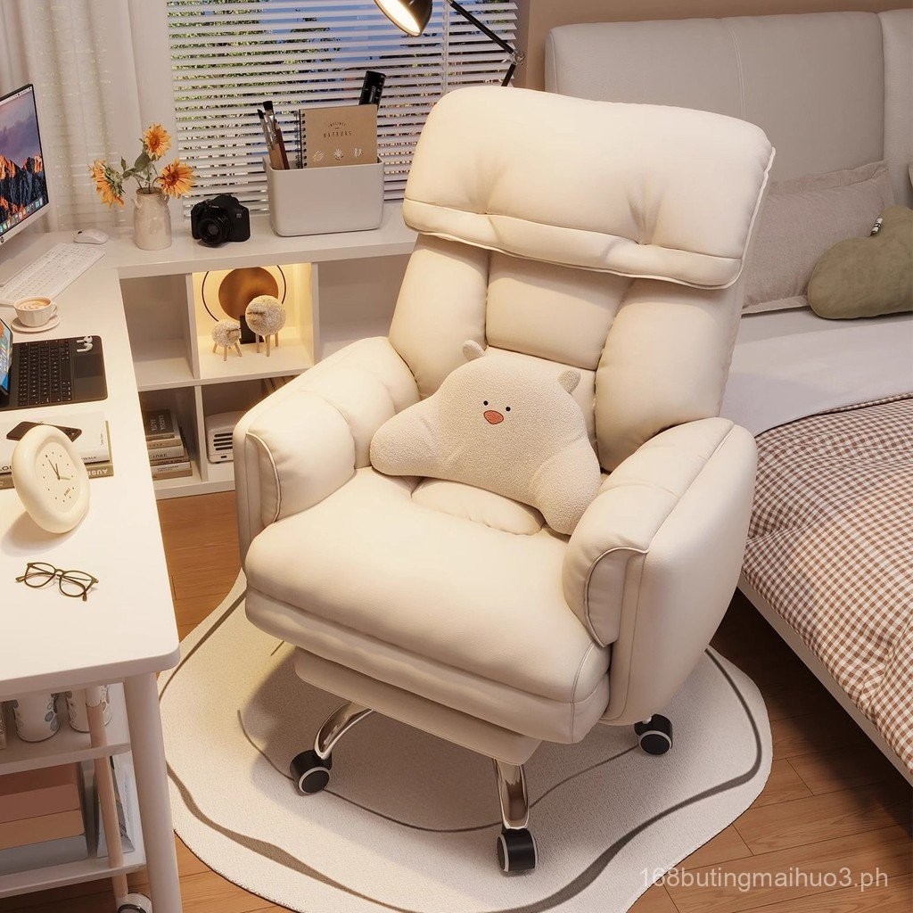 Computer Chair LongSitting Comfortable Home Backrest Couch Study